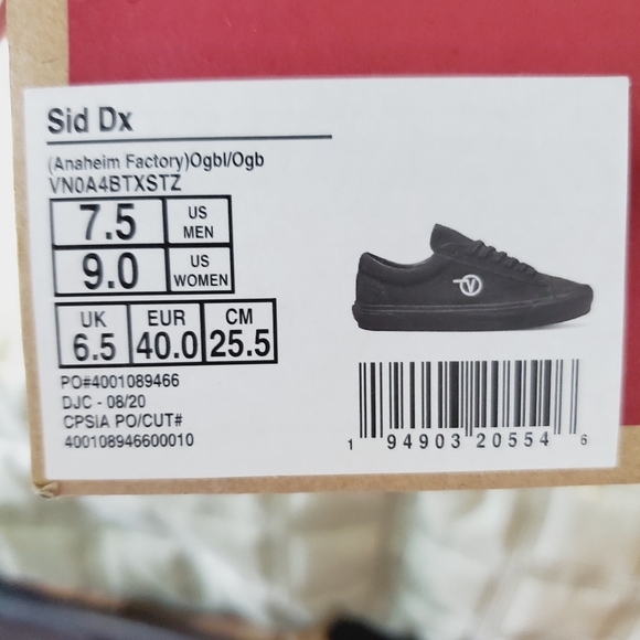 Vans Anaheim Factory Sid Dx - Picture 2 of 14